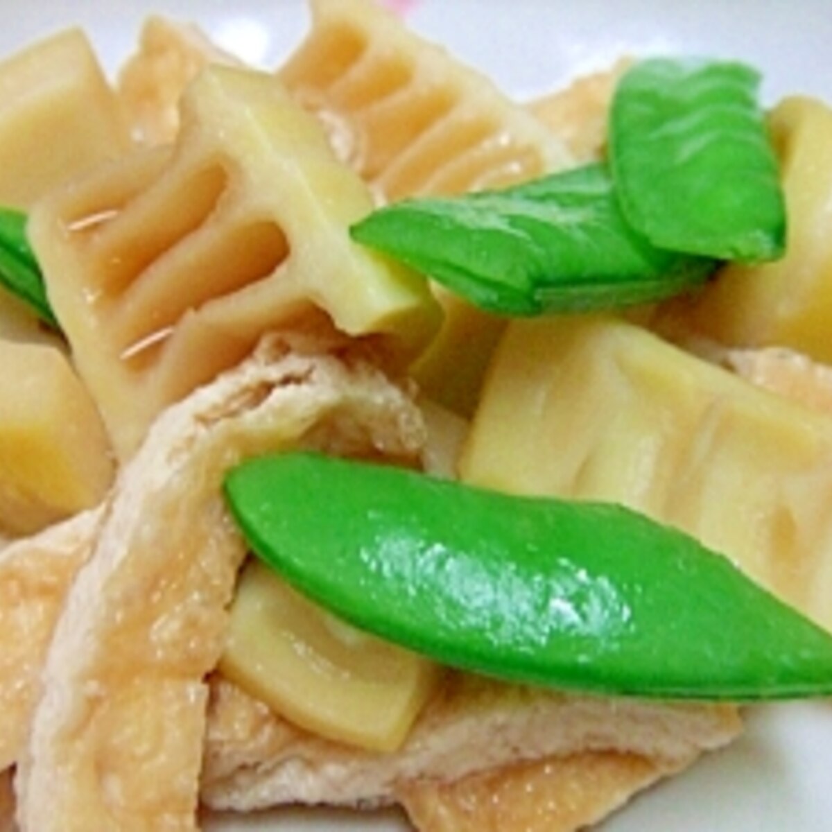 油揚げと淡竹の煮物 レシピ 作り方 By Iihi009 楽天レシピ